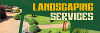 Clean Landscaping Service Twitter Header Image Preview