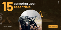 Camping Bag Twitter post Image Preview