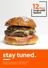 Burger Shack Launch Poster Image Preview