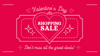 Minimalist Valentine's Day Sale Video Image Preview