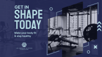 Getting in Shape Facebook Event Cover Design