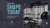 Getting in Shape Facebook Event Cover Design