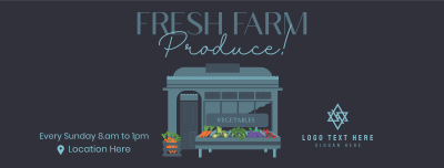 Fresh Farm Produce Facebook cover Image Preview