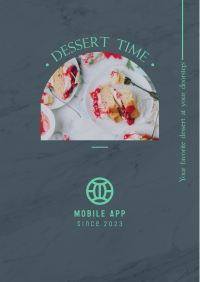 Dessert Time Delivery Flyer Image Preview