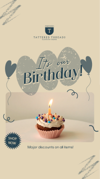 Birthday Business Promo TikTok Video Image Preview