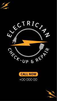 Professional Electrician Instagram reel Image Preview