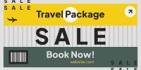 Travel Package Sale Twitter post Image Preview