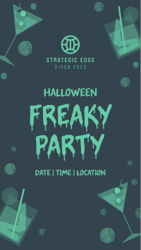 Freaky Party Facebook story Image Preview