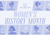 Women In History Postcard Design