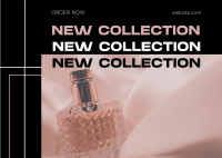 Minimalist New Perfume Postcard Image Preview