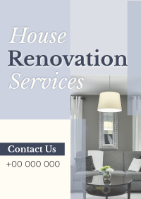Fast Renovation Service Poster Image Preview