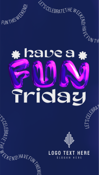 Fun Friday Balloon TikTok video Image Preview