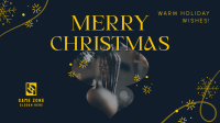 Solemn Christmas Candles Facebook event cover Image Preview