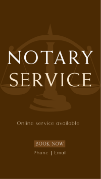 Legal Notary Instagram reel Image Preview