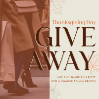 Massive Giveaway this Thanksgiving Instagram Post Preview