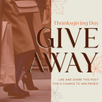Massive Giveaway this Thanksgiving Instagram post Image Preview