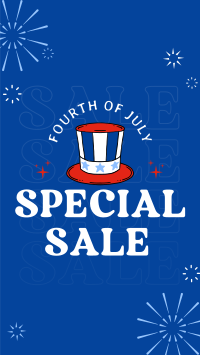 Quirky 4th of July Special Sale Facebook story Image Preview