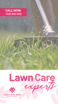 Lawn Care Experts TikTok Video Design