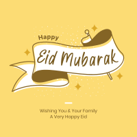 Eid Flag Instagram Post Design