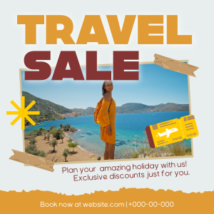 Exclusive Travel Discount Instagram post Image Preview