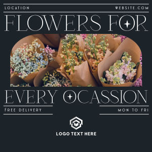 Modern Nostalgia Floral Service Instagram post Image Preview