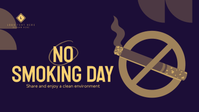 Stop Smoking Now Facebook event cover Image Preview