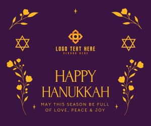 Happy Hanukkah Facebook post Image Preview