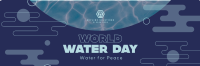 World Water Day Twitter Header Image Preview