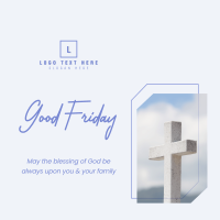 Good Friday Cross Instagram Post Design