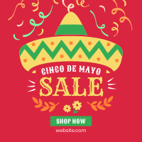 Cinco De Mayo Sale Instagram Post Design