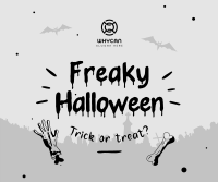 Freaky Halloween Facebook post Image Preview