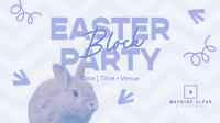 Easter Community Party Facebook Event Cover Design