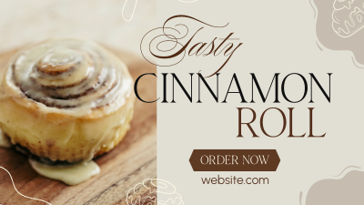 Fluffy Cinnamon Rolls Facebook event cover Image Preview