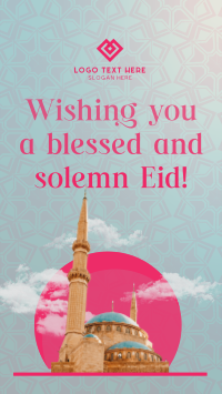 Eid Al Adha Greeting Instagram Reel Image Preview