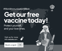 Free Vaccine Shots Facebook Post Image Preview