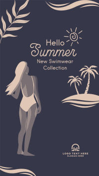 Hello Summer Scenery Instagram story Image Preview