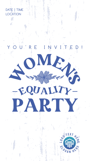 Women's Equality Celebration Facebook story Image Preview