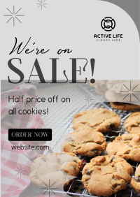 Baked Cookie Sale Flyer Image Preview