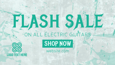 Guitar Flash Sale Facebook event cover Image Preview