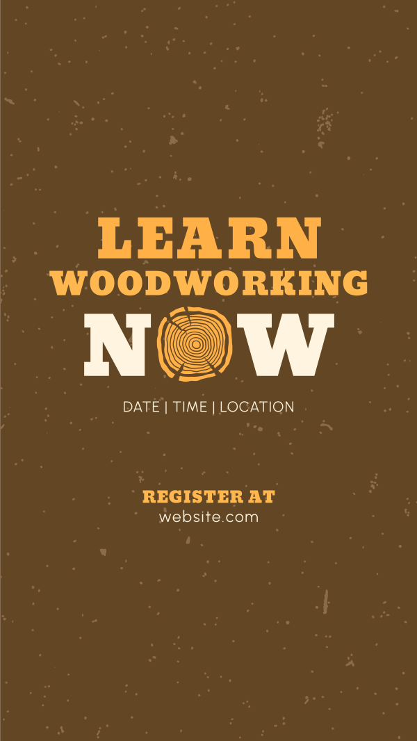 Woodsmanship Facebook Story Design