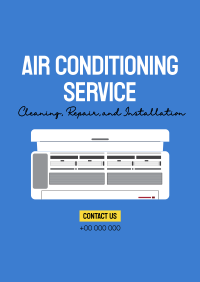 Air Conditioning Service Poster Image Preview