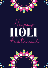 Holi Festival Flyer Design