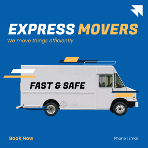 Express Movers Instagram post Image Preview