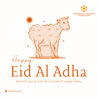 Eid Al Adha Lamb Instagram post Image Preview