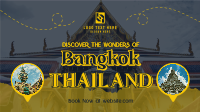 Thailand Travel Tour Facebook Event Cover Design