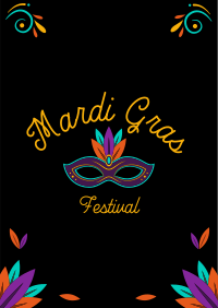 The Mask Festival Flyer Design