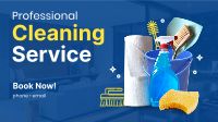 The Professional Cleaner Facebook event cover Image Preview