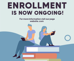 Enrollment Ongoing Facebook post Image Preview