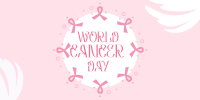 Cancer Awareness Wreath Twitter post Image Preview