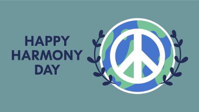 Harmony and Peace Facebook event cover Image Preview